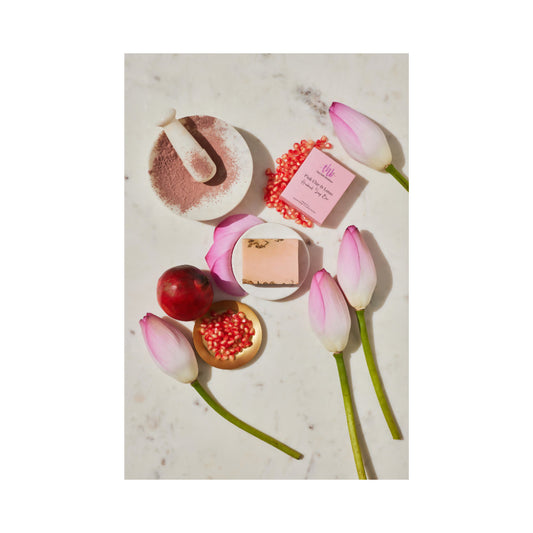 The Herb Boutique Pink Clay and Lotus Sugar Soap Bar - Grab2buy