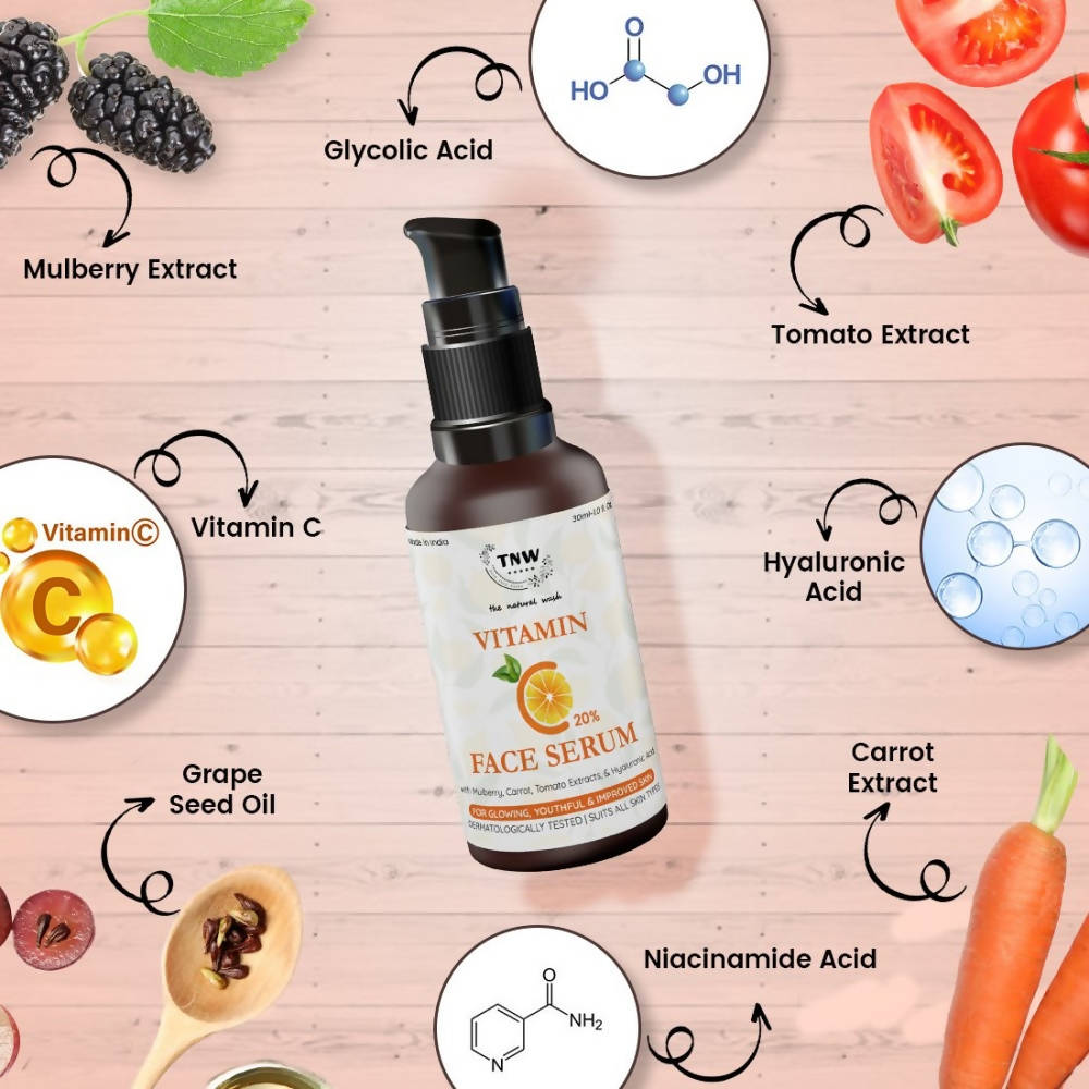 The Natural Wash Vitamin C 20 % Face Serum  Grab2Buy The Natural Wash Grab2Buy