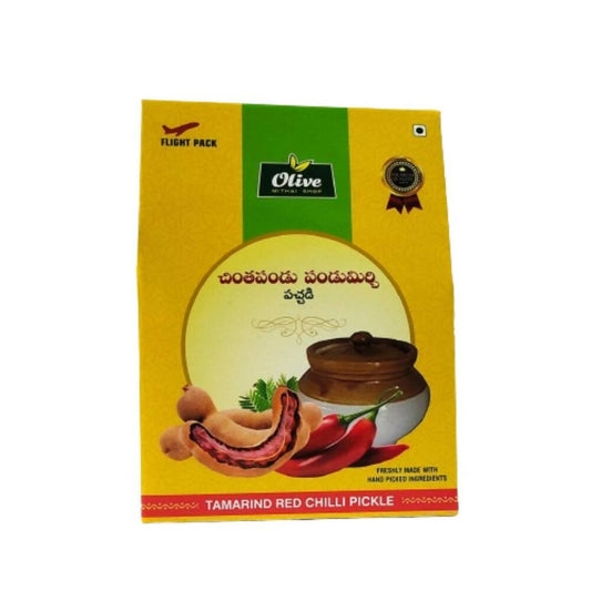 Olive Mithai Chintakaya RedChilli Pickle - Grab2buy