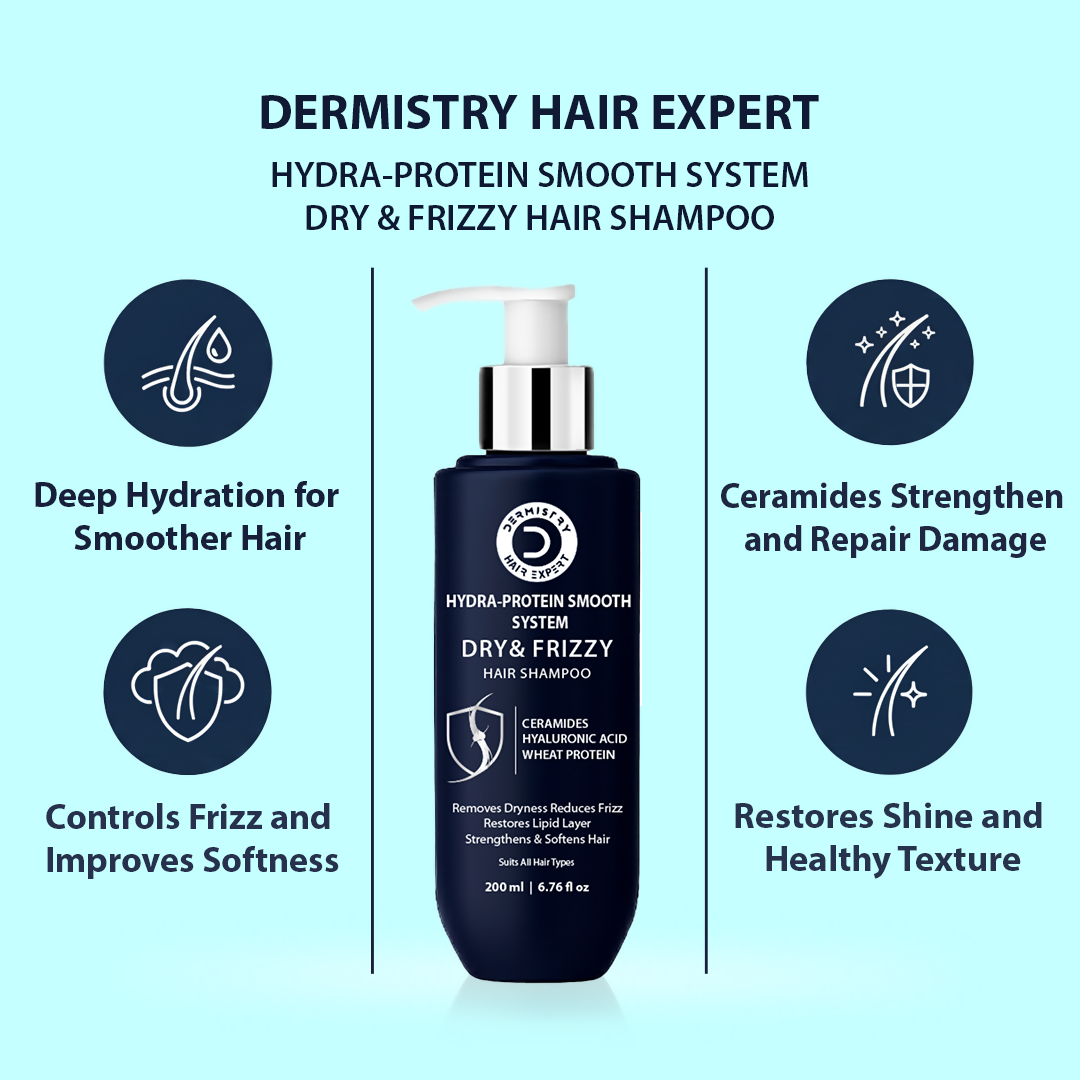 Dermistry Ceramides Hyaluronic Acid Protein Shampoo