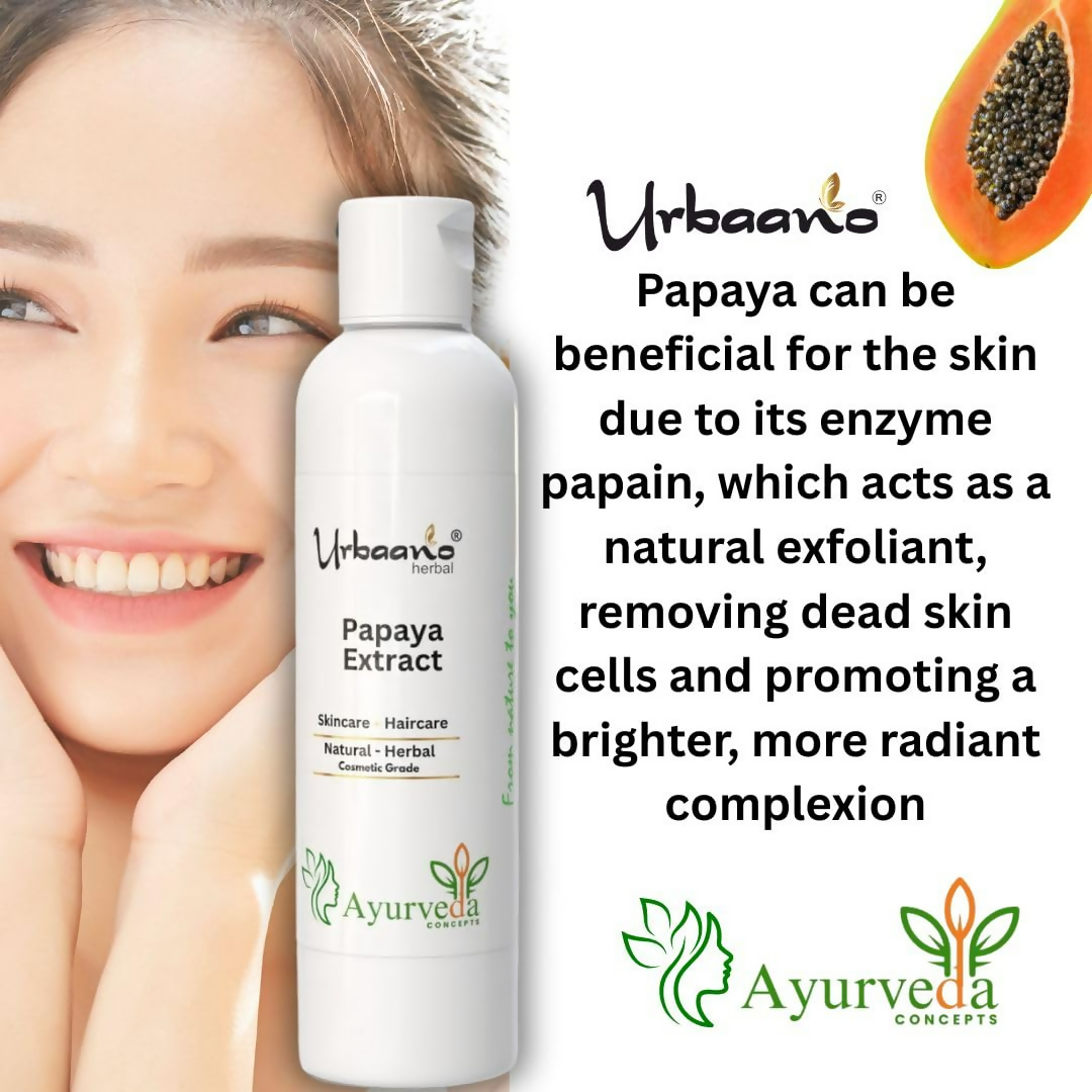 Urbaano Herbal Pure Papaya Extract Natural For DIY Skin Hair & Body Care  Grab2Buy Urbaano Herbal Grab2Buy