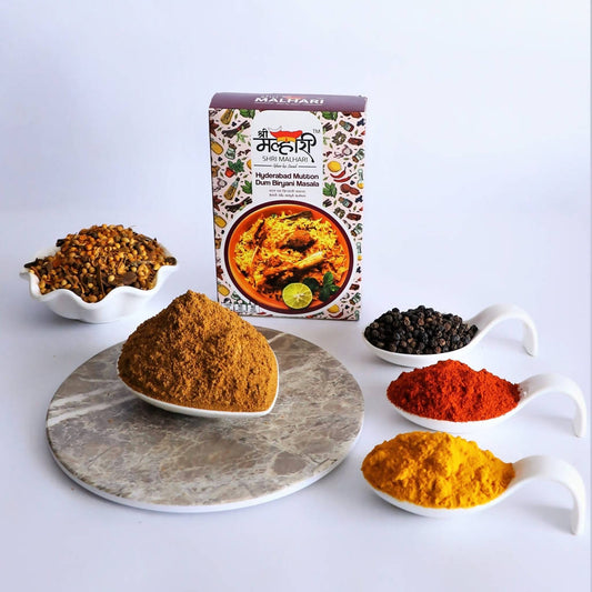 Shri Malhari Hyderabadi Mutton Dum Biryani Masala - Grab2buy