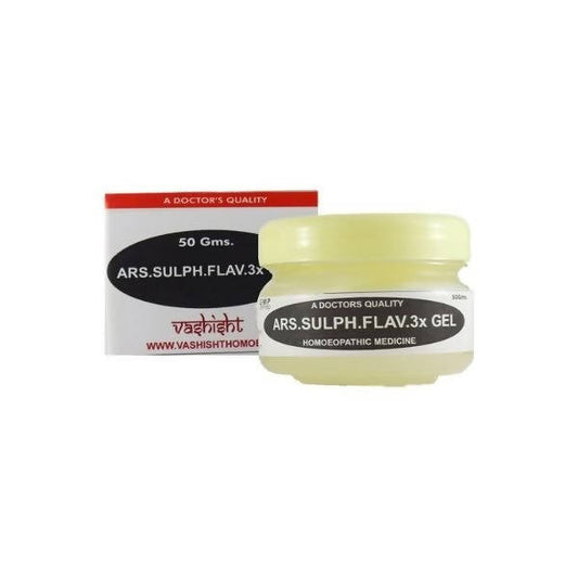 Vashisht Homeopathy Arsenicum Sulphuratum Flavum Gel 