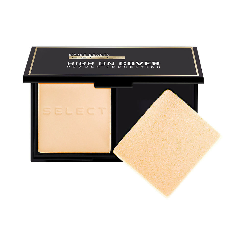 Swiss Beauty Select High On Cover Powder Foundation - 2 Light Natural 