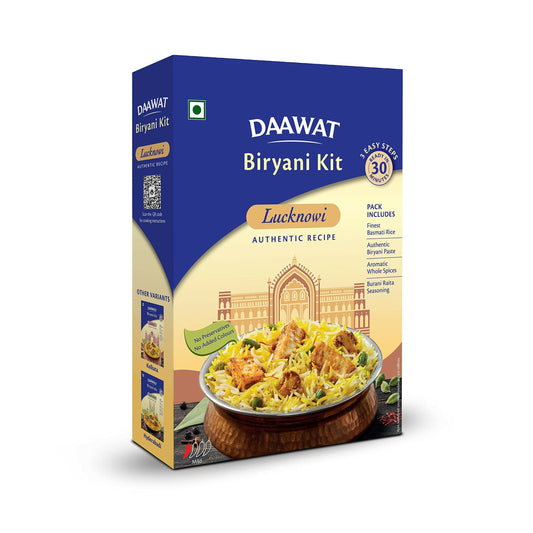 Daawat Biryani Kit Lucknowi - Authentic Recipe - Grab2buy