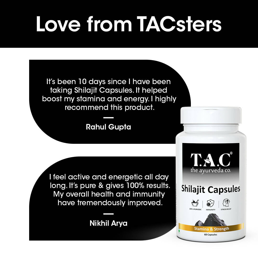 TAC - The Ayurveda Co. SJ Capsules for Men - Grab2buy