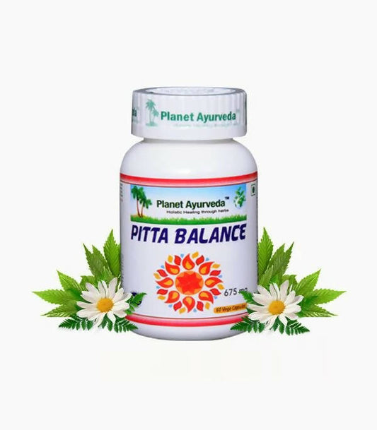 Planet Ayurveda Pitta Balance Capsules - Grab2buy