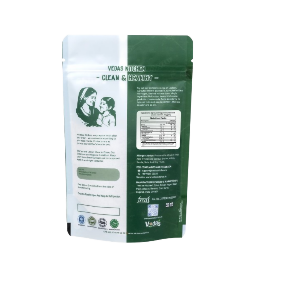 Vedas Kitchen Sprouted Ragi Choco Milkmix  Grab2Buy Vedas Kitchen Grab2Buy