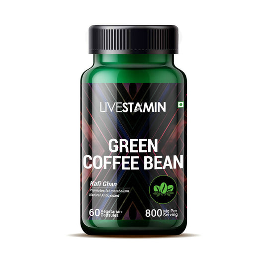 Livestamin Green Coffee Bean Extract Capsules - Grab2buy