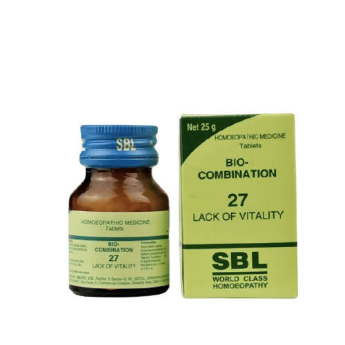 SBL Homeopathy Bio-Combination 27 Tablets 