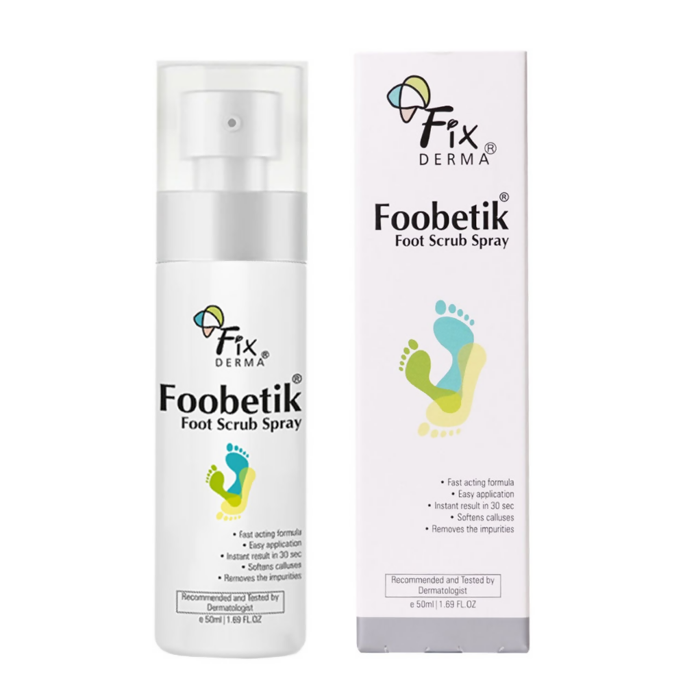 Fixderma Foobetik Foot Scrub Spray 