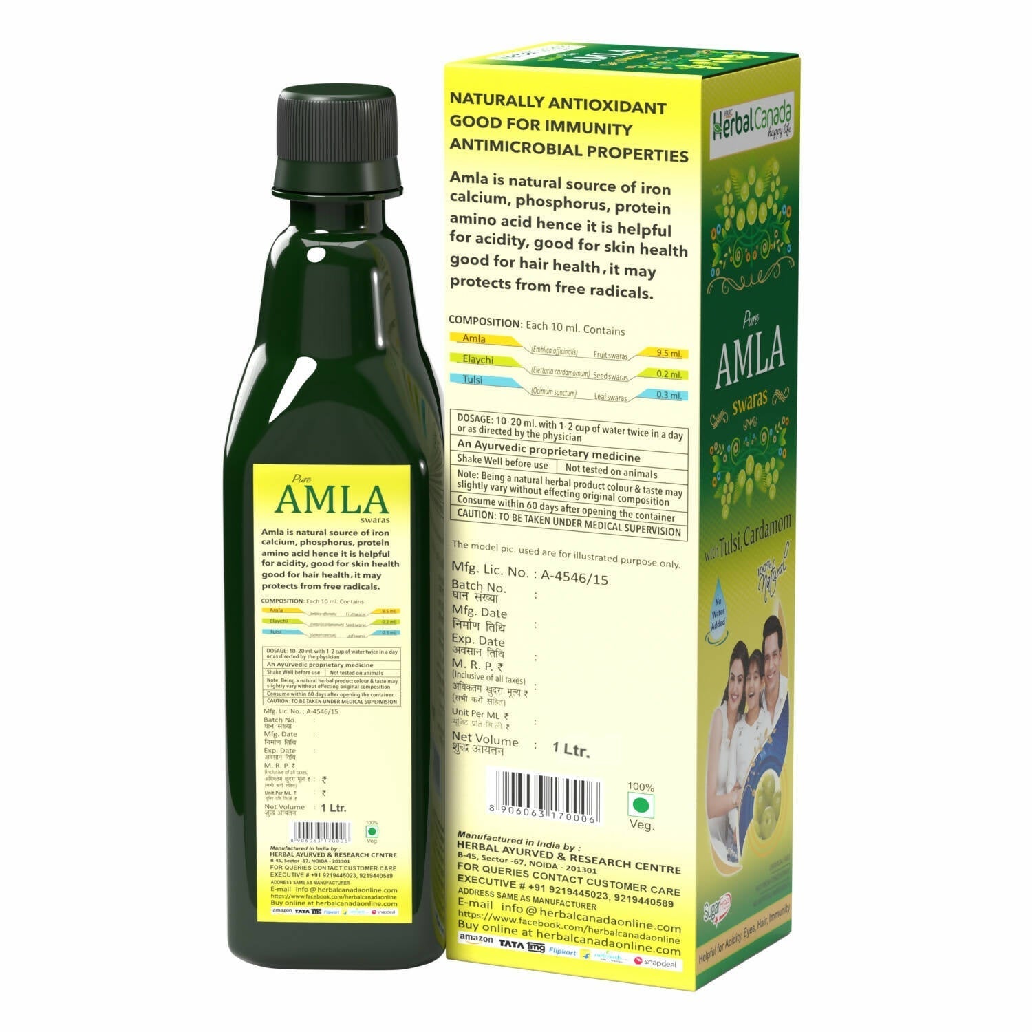 Herbal Canada Amla Ras 