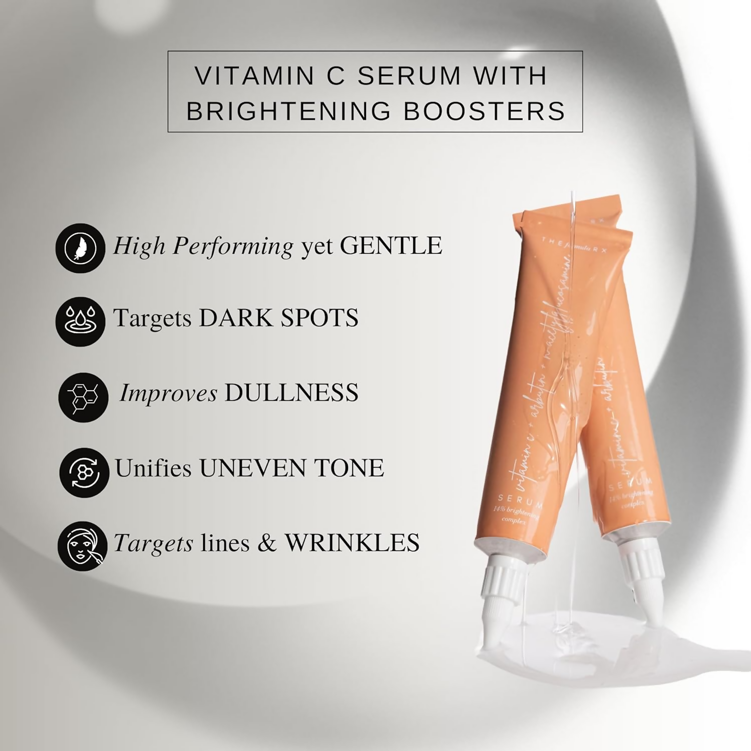 The Formularx Vitamin C Brightening Serum With Arbutin & Nag For Glowing Skin  Grab2Buy The Formularx Grab2Buy