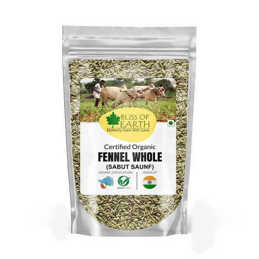 Bliss of earth Fennel Whole (Saunf) - Grab2buy