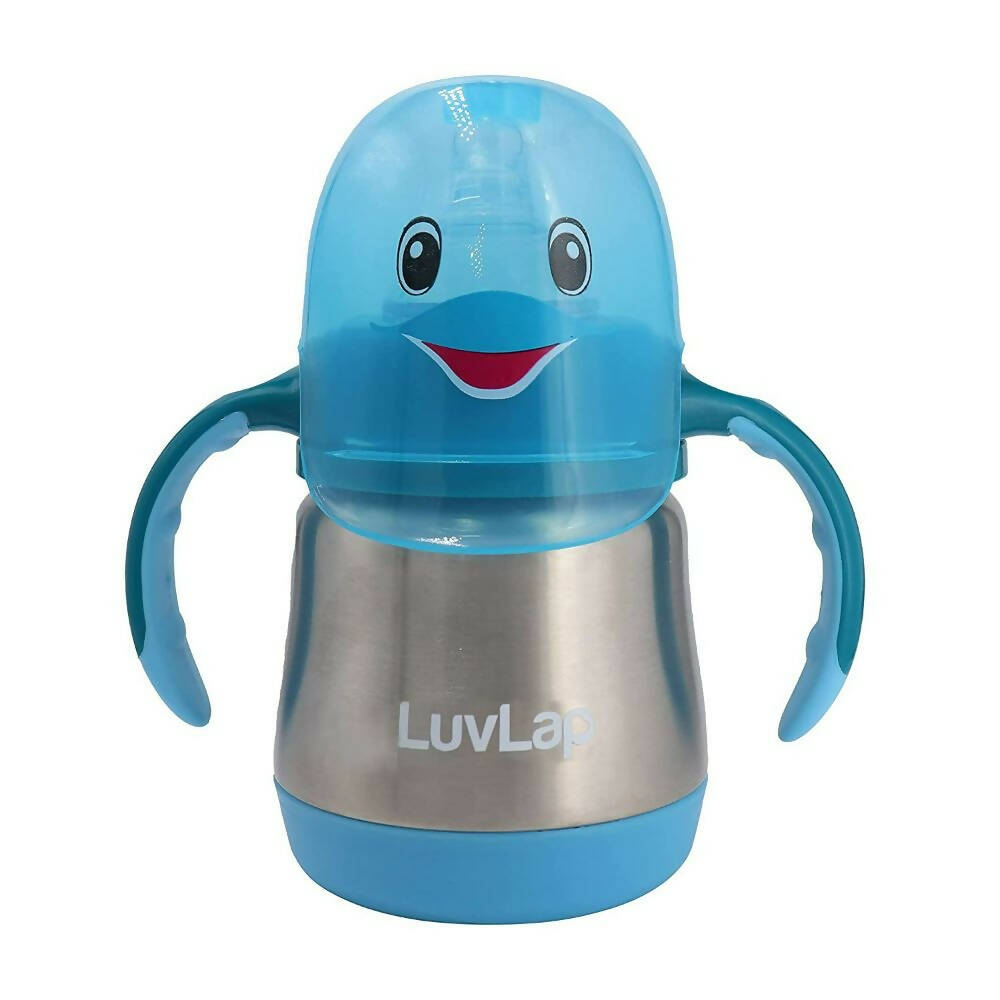 LuvLap Steel Feeding Baby Bottle