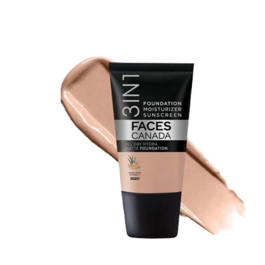 Faces Canada All Day Hydra Matte Mini Foundation - Warm Natural 021