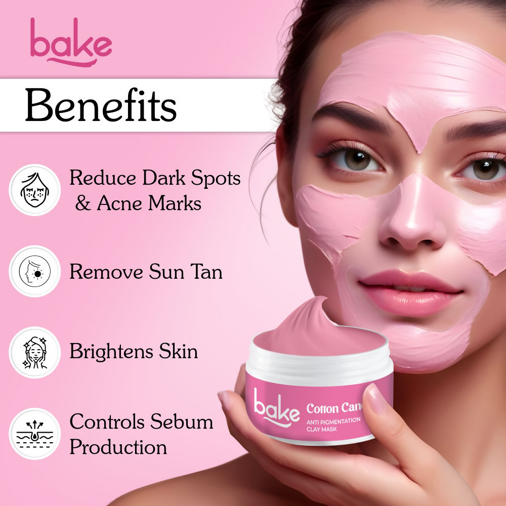 Bake Cotton Candy Anti Pigmentation Clay Mask With Alpha Arbutin  Grab2Buy Bake Grab2Buy