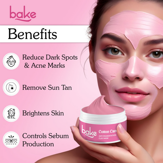 Bake Cotton Candy Anti Pigmentation Clay Mask With Alpha Arbutin  Grab2Buy Bake Grab2Buy