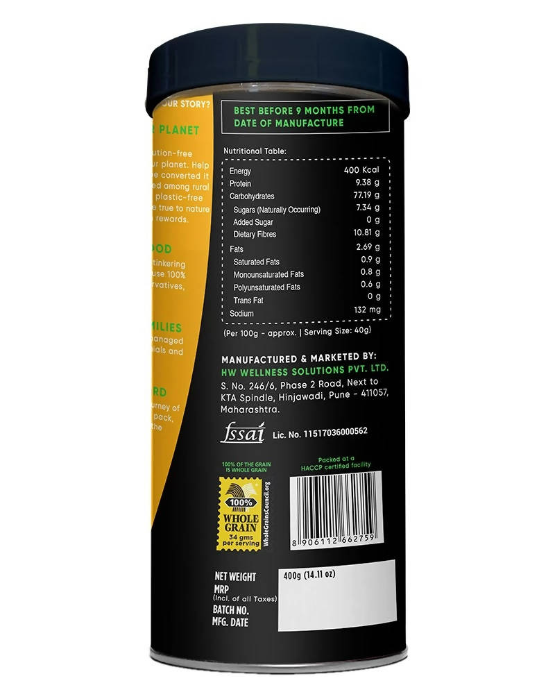 True Elements Fruit And Nut Muesli - Protein Rich 