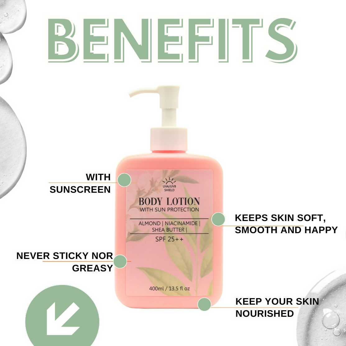 House of Beauty Body Lotion SPF25+ 