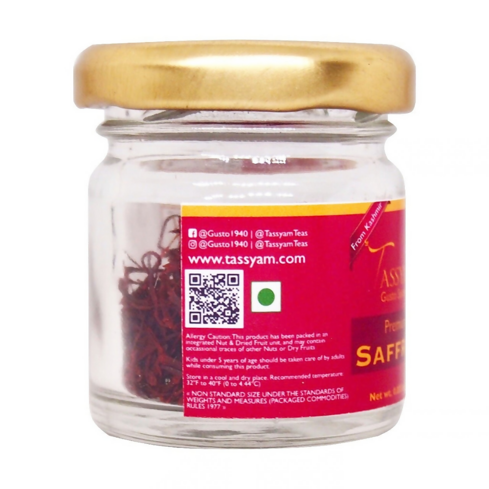 Tassyam Organics A Grade Saffron Strands