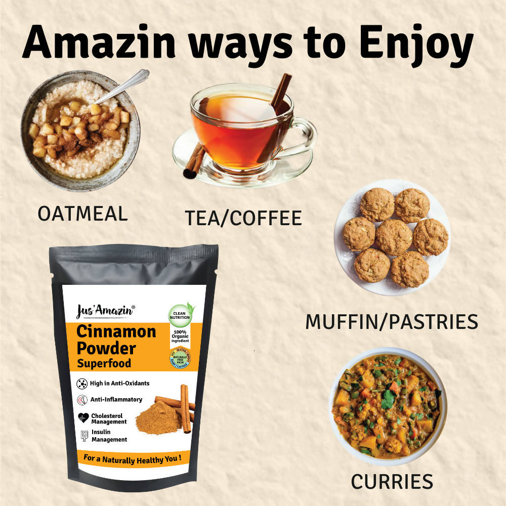 Jus Amazin Cinnamon Powder Superfood - Grab2buy