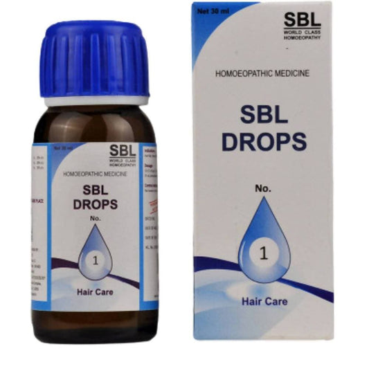 SBL Homeopathy Drops No 1 Hair Care 