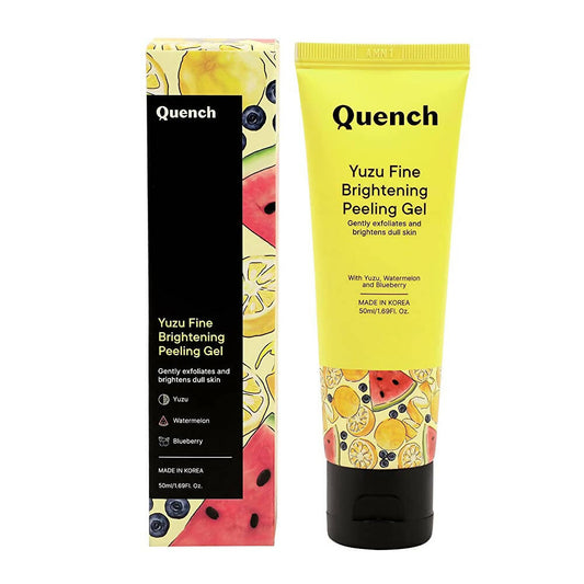 Quench Botanics Yuzu Fine Brightening Peeling Gel - Korean Skincare 