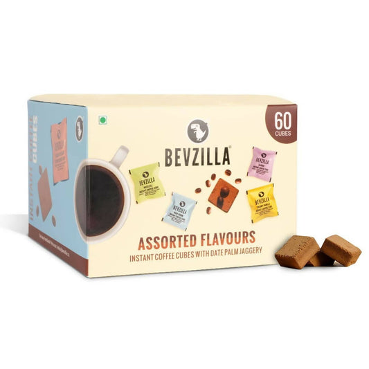 Bevzilla Instant Coffee Cubes Pack with Organic Date Palm Jaggery 