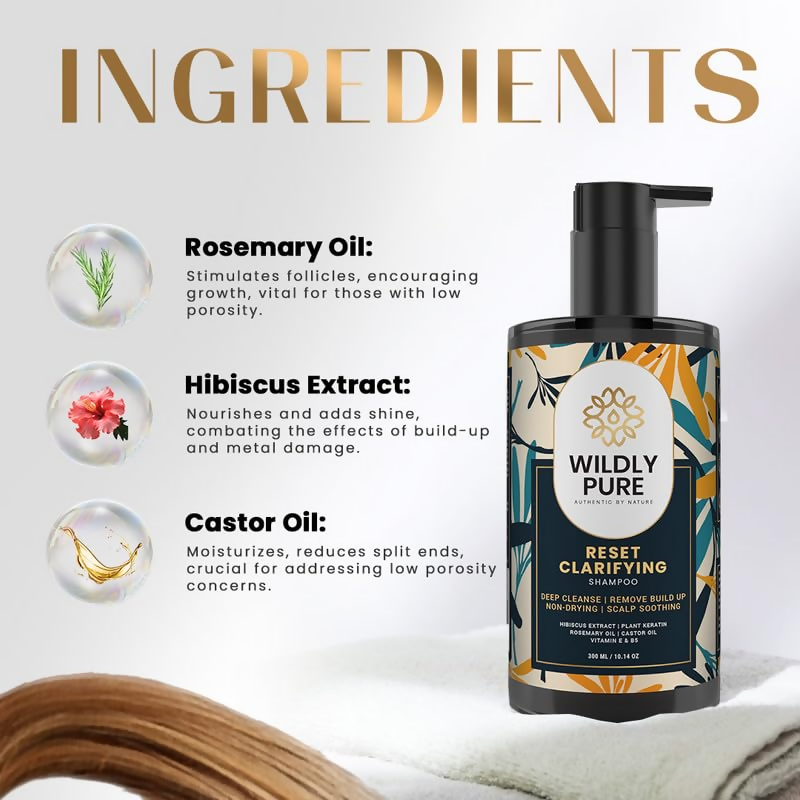 Wildly Pure Clarifying Shampoo For Hard Water & Metal Damage  Grab2Buy Wildly Pure Grab2Buy