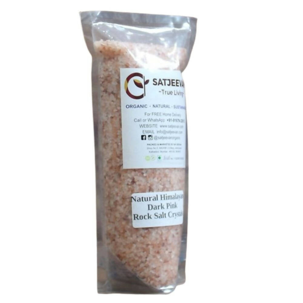Satjeevan Natural Pink Himalayan Rock Salt Crystals - Grab2buy