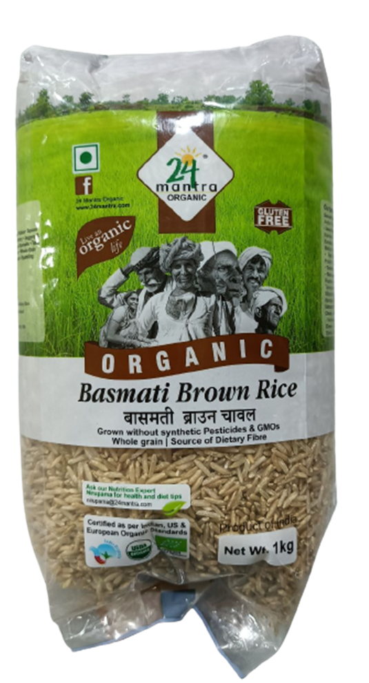 24 Mantra Organic Basmati Brown rice - Grab2buy