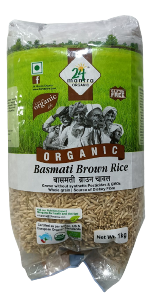 24 Mantra Organic Basmati Brown rice - Grab2buy