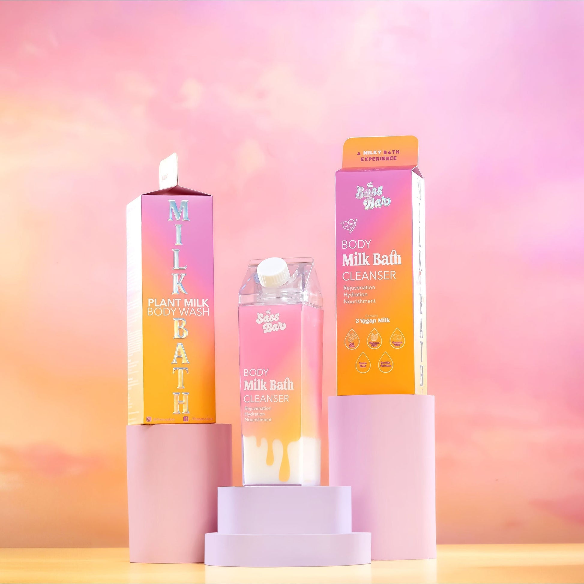 The Sass Bar Dawn Exfoliating Bodywash with Lactic Acid + Centella for Sensitive Skin  Grab2Buy The Sass Bar Grab2Buy