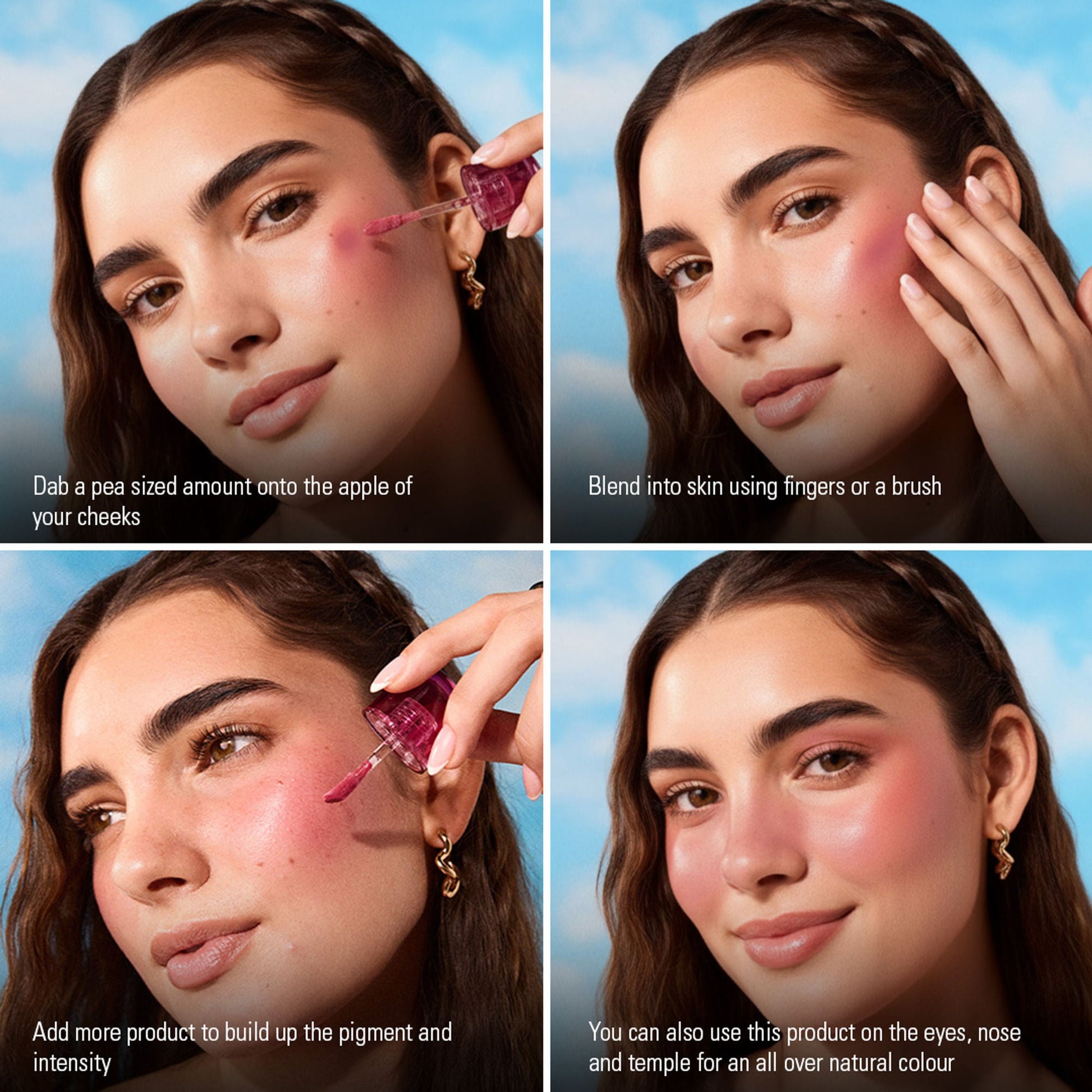 Makeup Revolution Superdewy Liquid Blush Burst - Bubblegum Burst Pink
