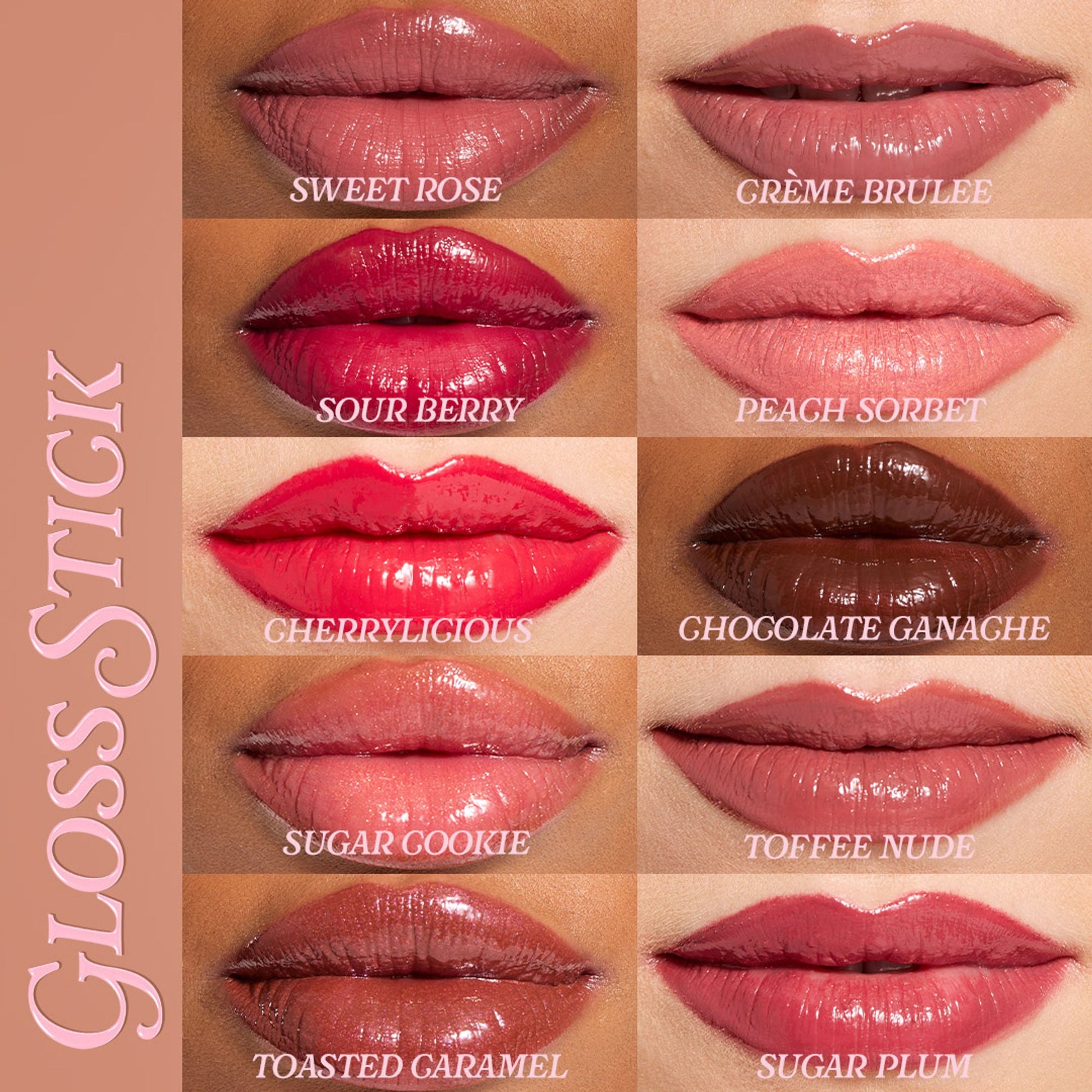 Makeup Revolution Pout Lip Gloss Stick - Toffee Nude