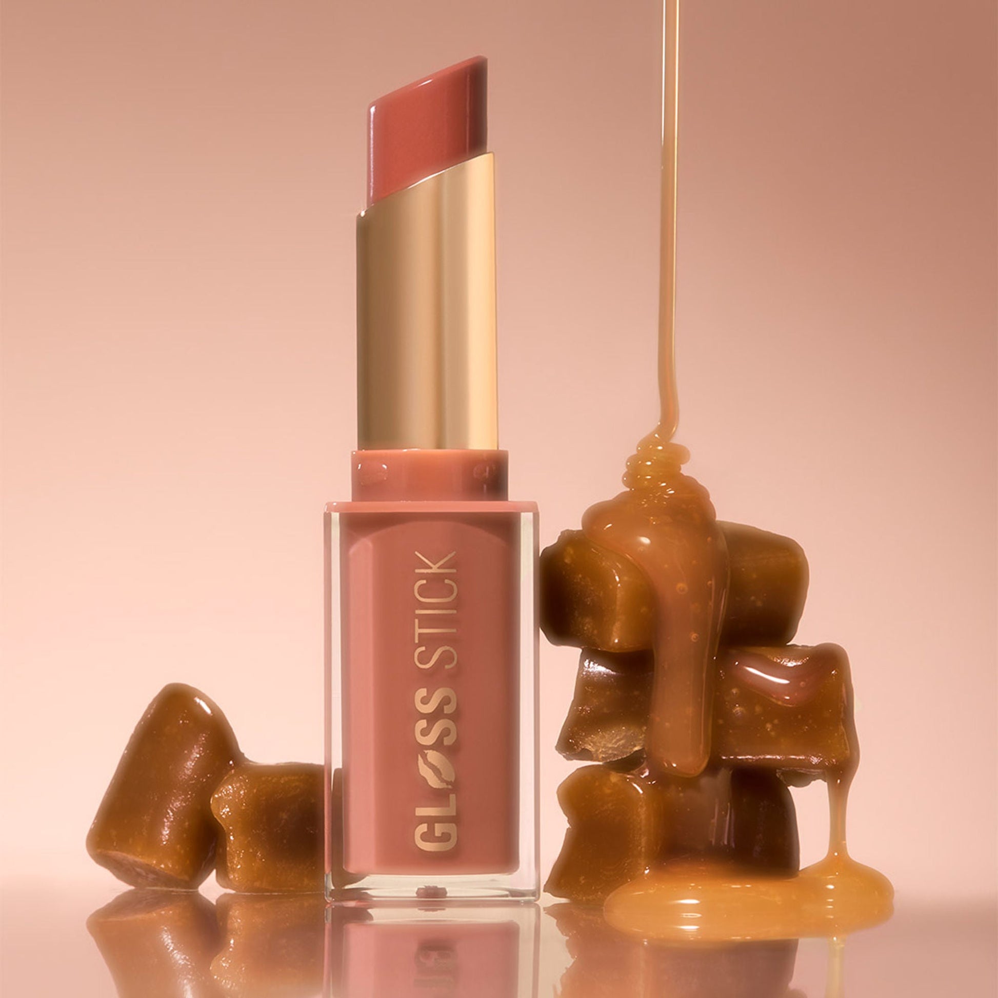 Makeup Revolution Pout Lip Gloss Stick - Toffee Nude