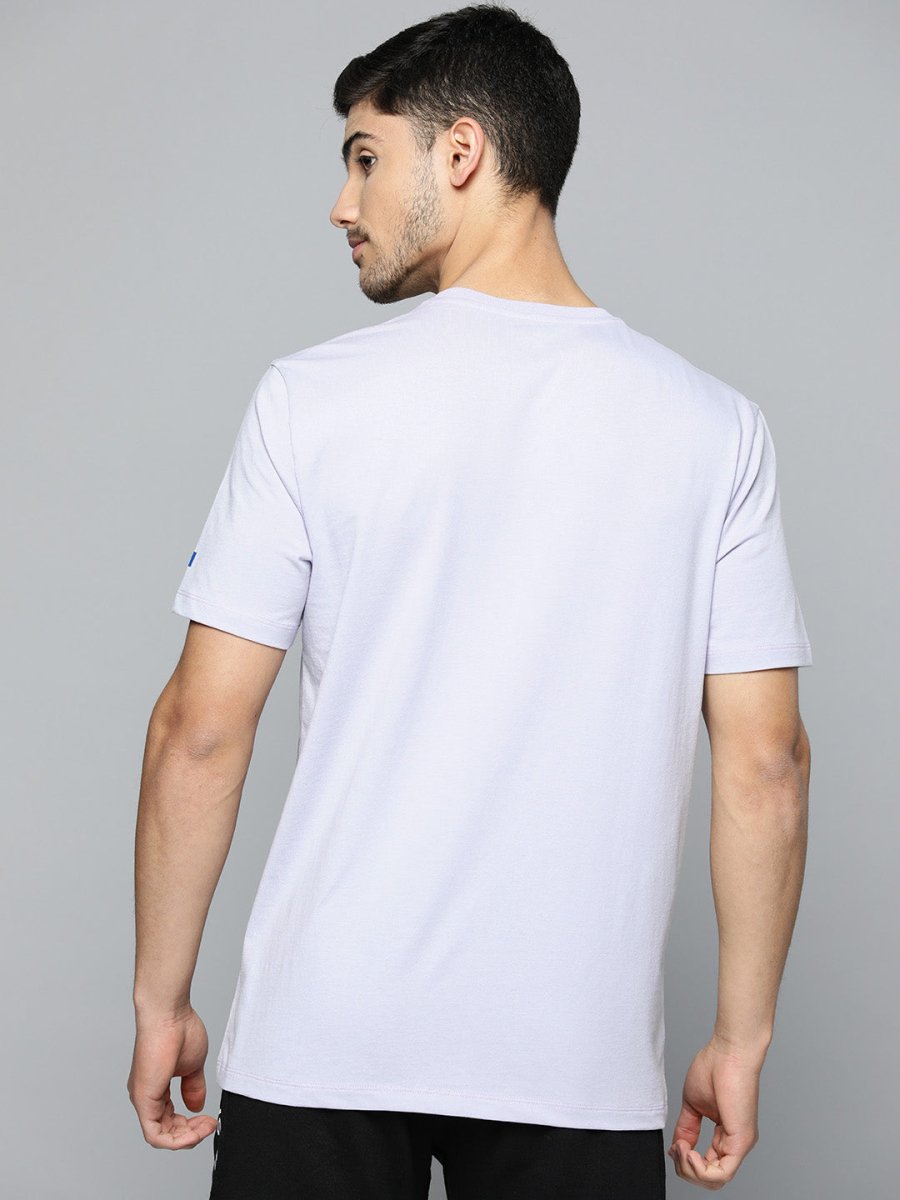 Alcis Men Typography Printed Anti Static Sports T-shirt 