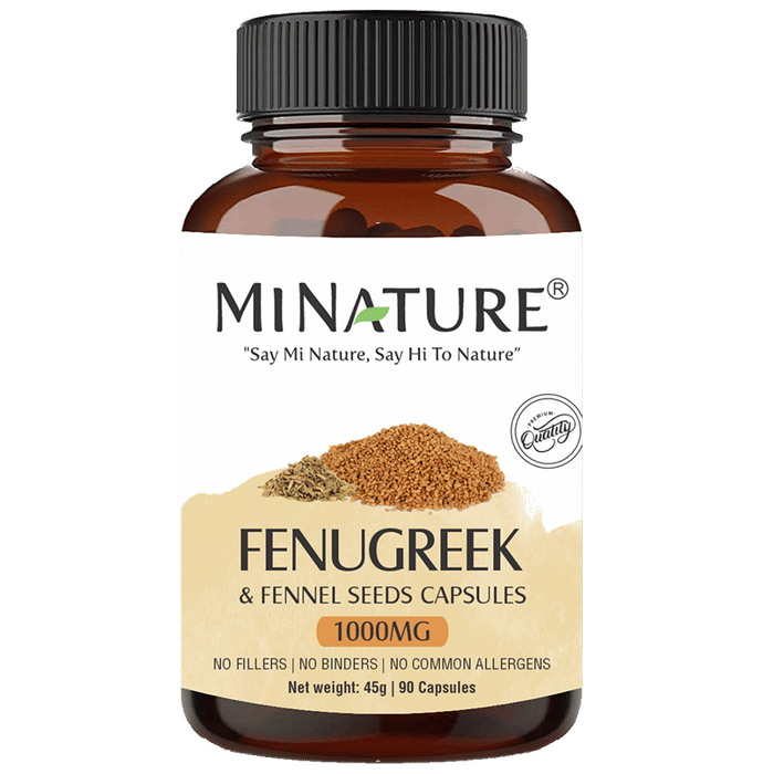 Minature Fenugreek & Fennel Seeds Capsules 