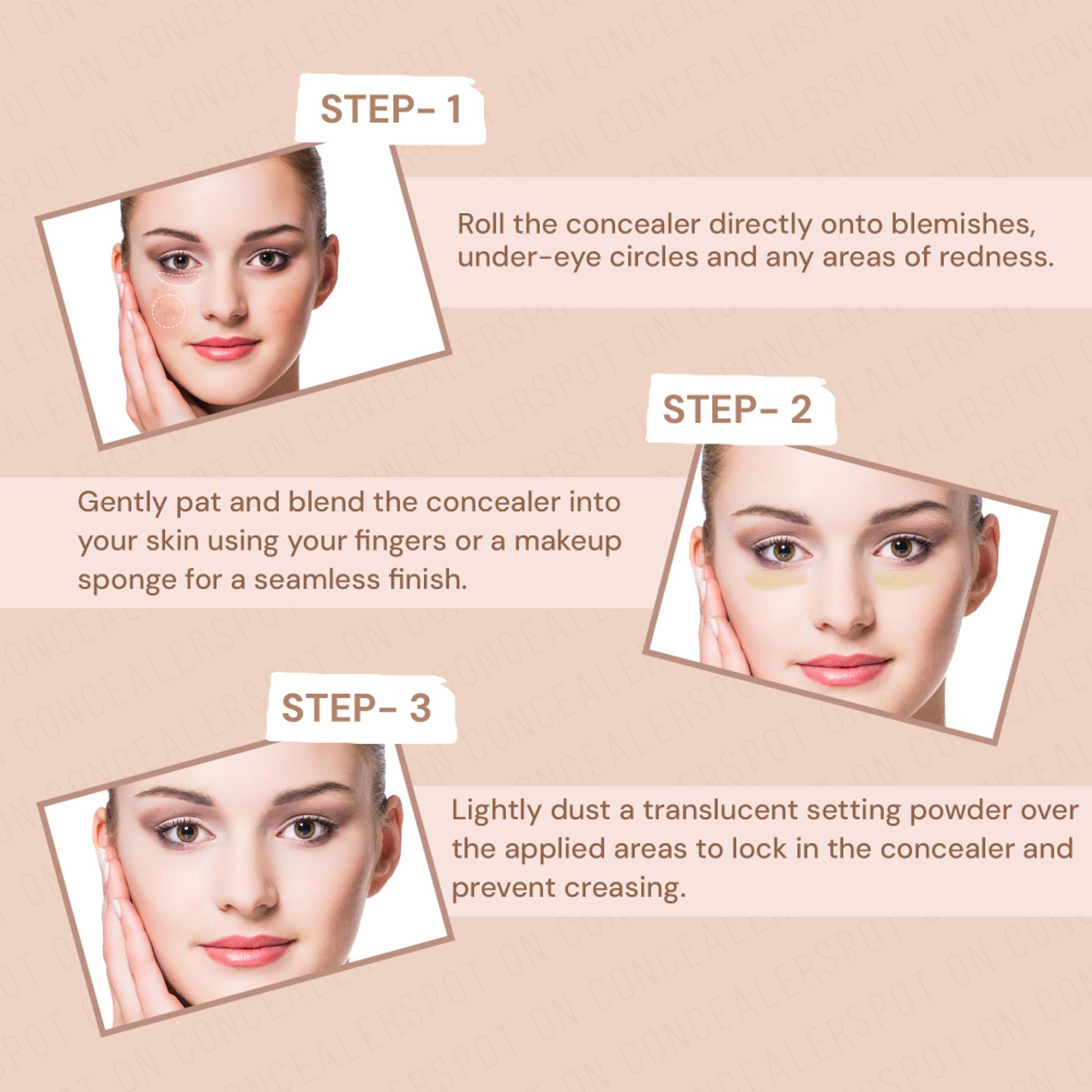 Shryoan Full Coverage and Lightweight Formula Spot on Concealer - 5