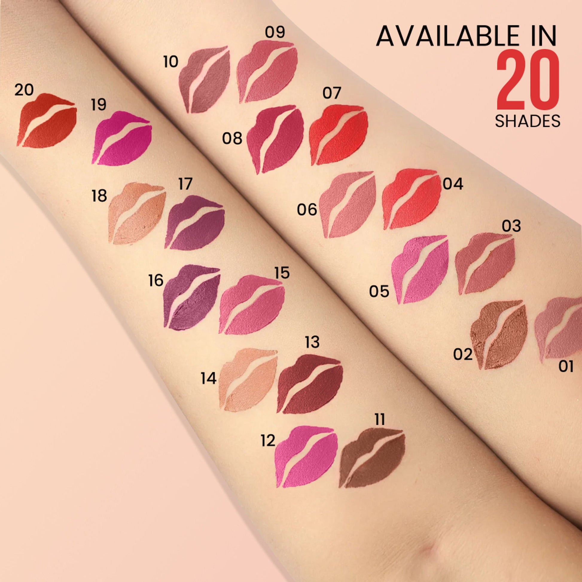 Shryoan Chic Velvet Matte Liquid Lipstick - Fire Lily-04