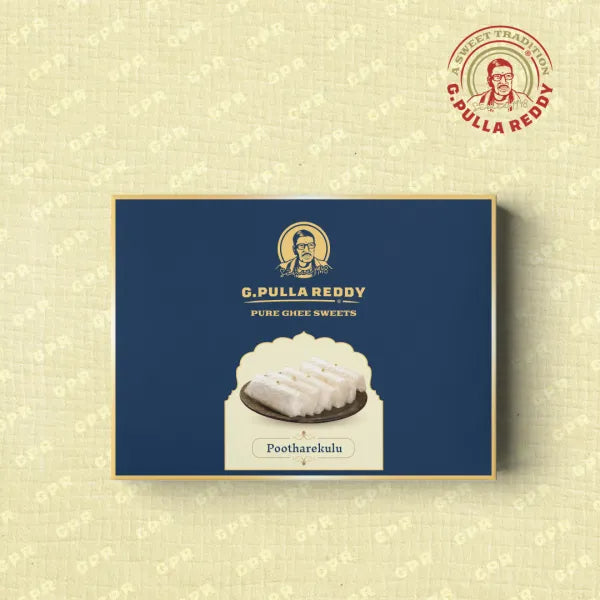 Pulla Reddy Sugar Pootharekulu/ Edible Rice Paper Sweet 