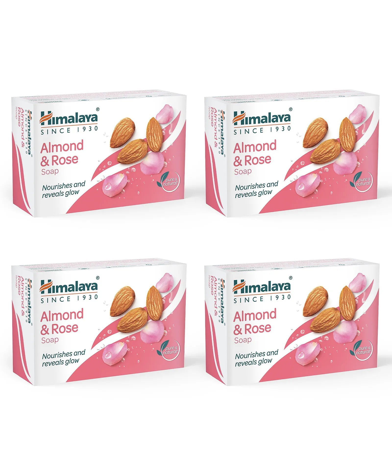 Himalaya Herbals Almond and Rose Soap 
