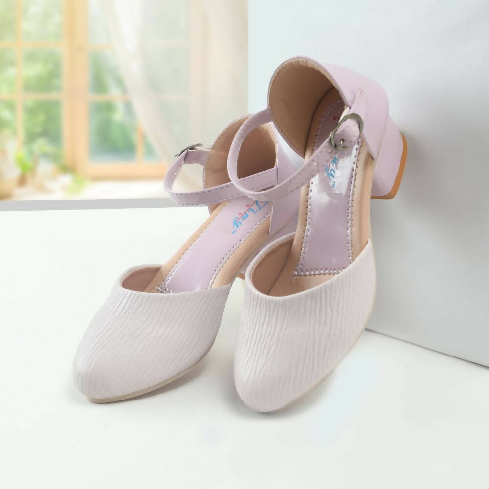 Tiny Bugs Girls Party Wear Ballerinas Heels - Purple  Grab2Buy Tiny Bugs Grab2Buy