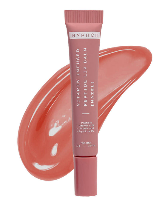 Hyphen By Kriti Sanon Hazel Vitamin Infused Peptide Lip Balm, Hydrate & Moisturize, Smoothen Lips & Repair Moisture Barrier 