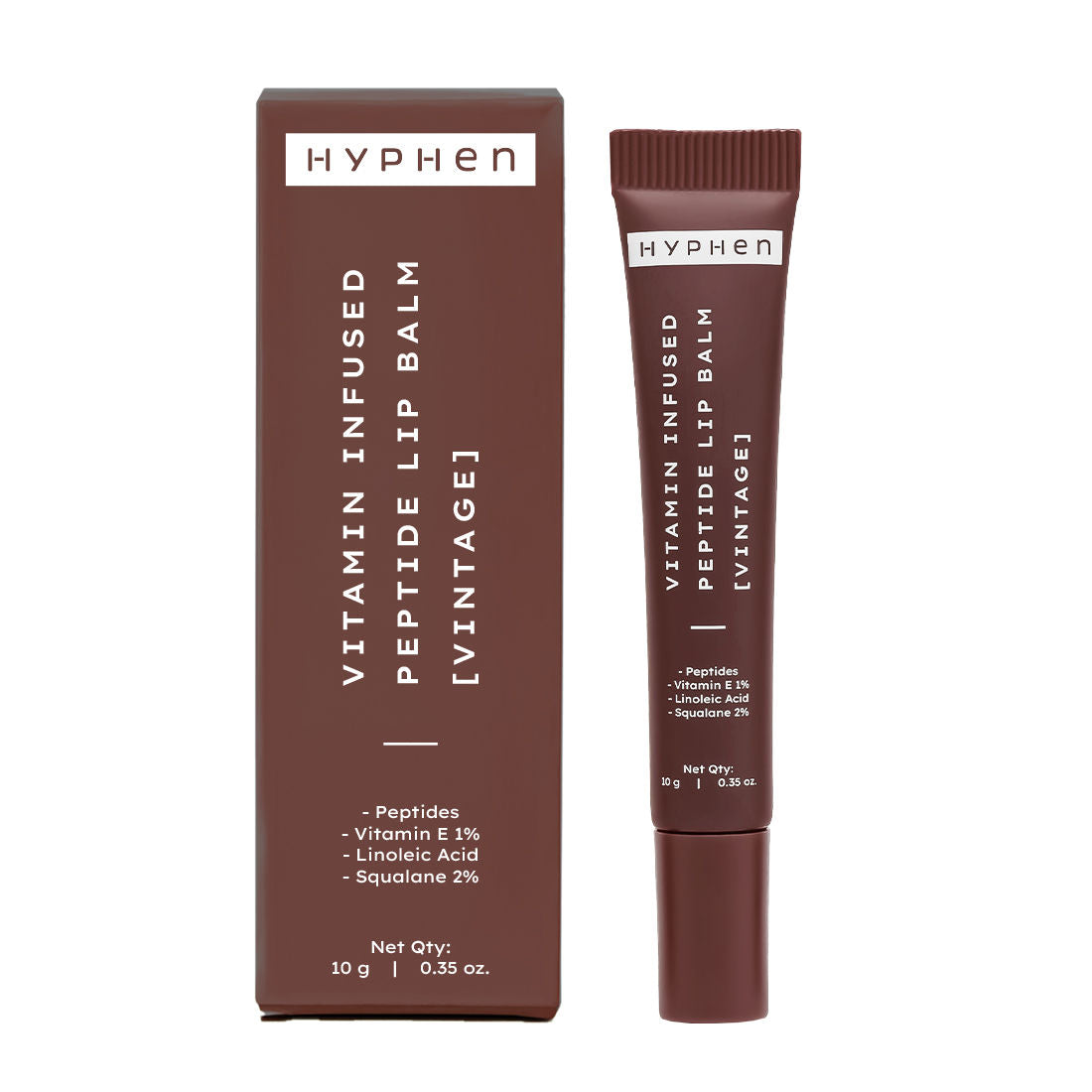 Hyphen By Kriti Sanon Vintage Vitamin Infused Peptide Lip Balm, Hydrate & Moisturize, Smoothen Lips & Repair Moisture Barrier 