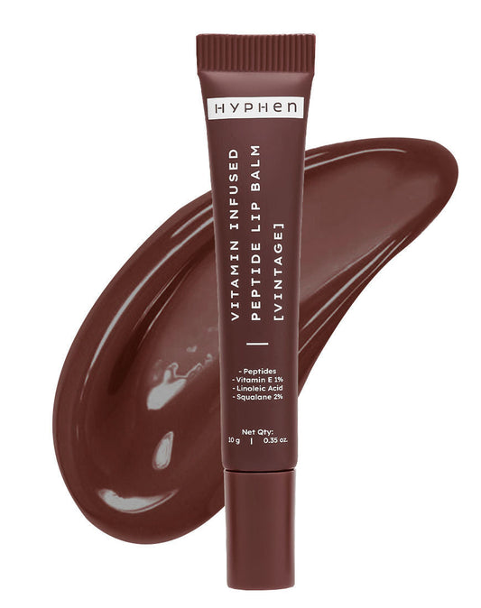 Hyphen By Kriti Sanon Vintage Vitamin Infused Peptide Lip Balm, Hydrate & Moisturize, Smoothen Lips & Repair Moisture Barrier 