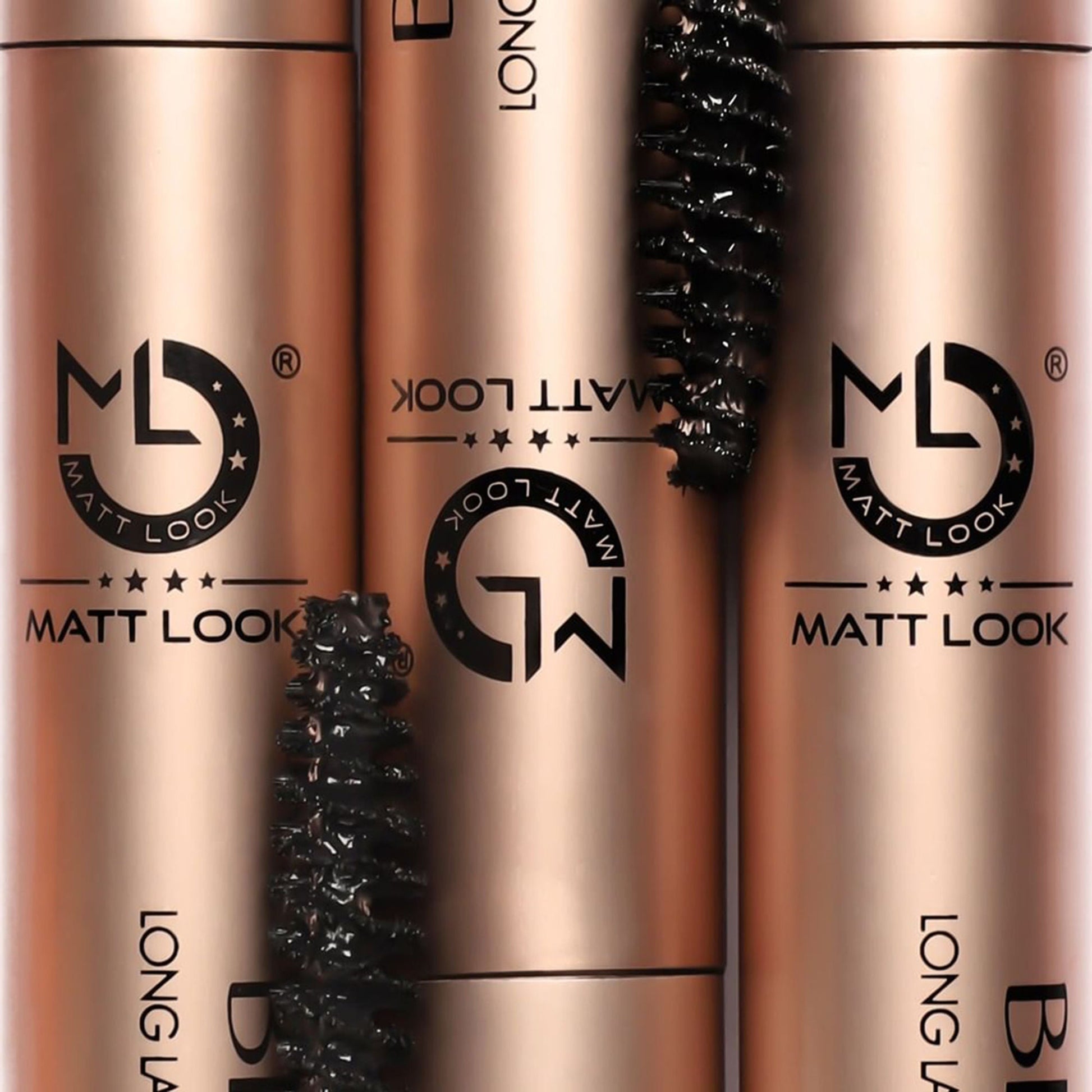 Matt Look Big Eyes Long Lasting Super Waterproof Smudge Proof Mascara - Black 