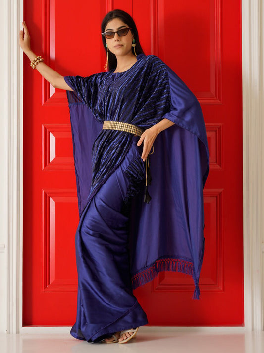 Tikhi Imli Striped Velvet Kaftan Grab2Buy 