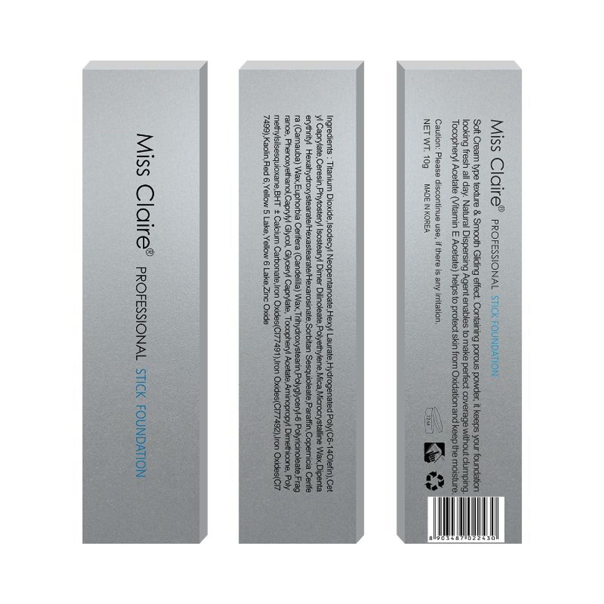 Miss Claire Prestige Stick Foundation - Fs38